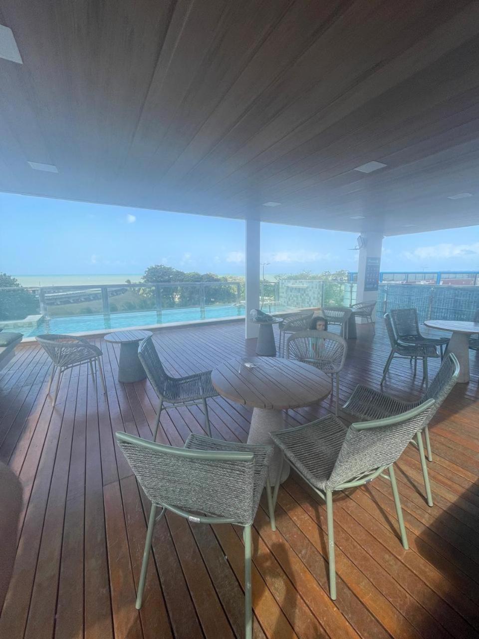 Israel Tambau- Apto Luxuoso- Em Frente Ao Mar Com Varanda João Pessoa Zewnętrze zdjęcie