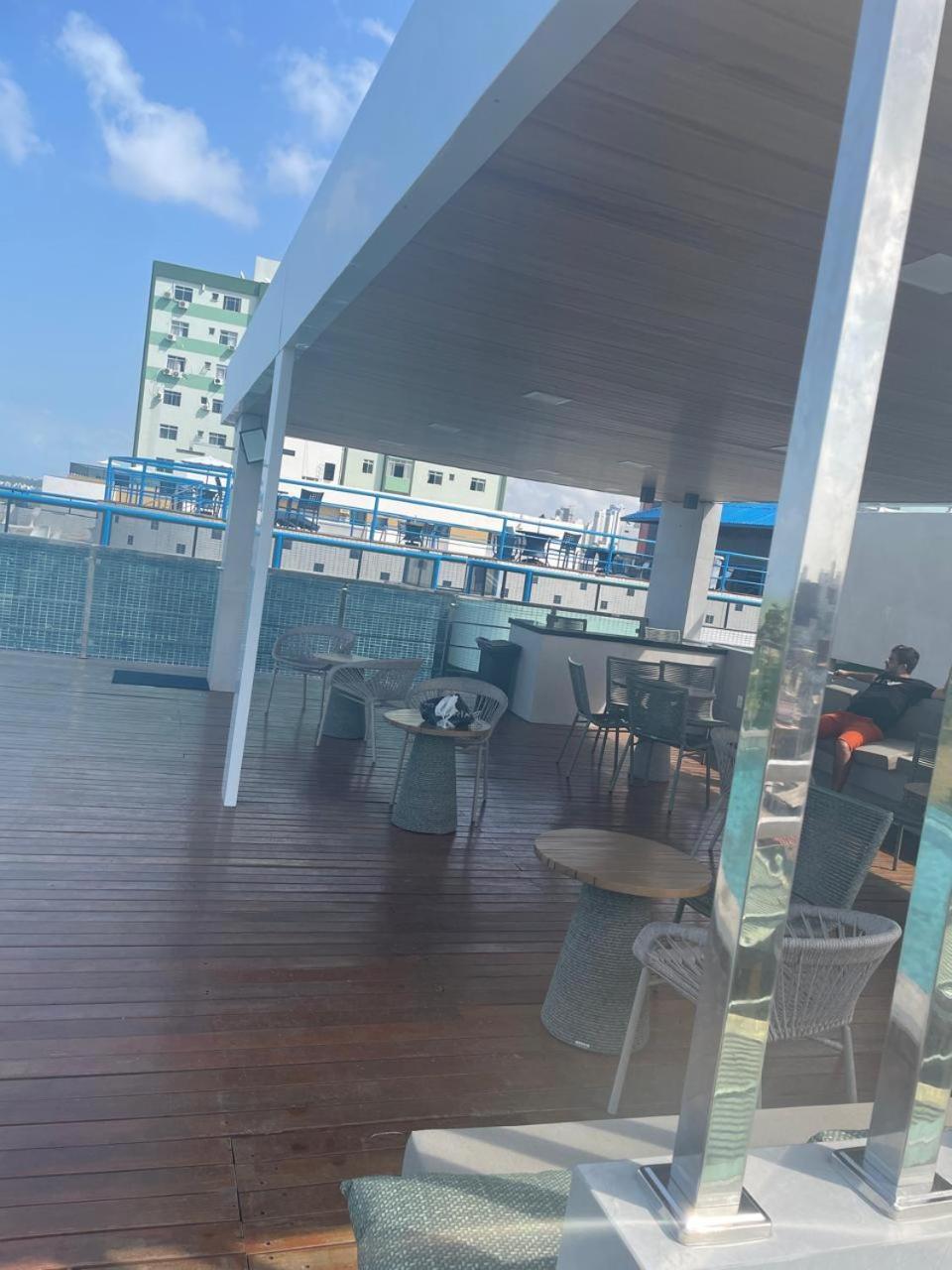 Israel Tambau- Apto Luxuoso- Em Frente Ao Mar Com Varanda João Pessoa Zewnętrze zdjęcie