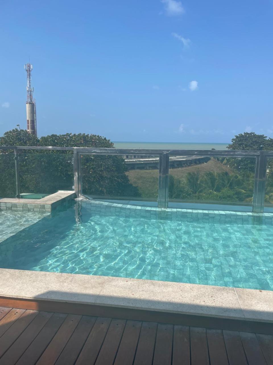 Israel Tambau- Apto Luxuoso- Em Frente Ao Mar Com Varanda João Pessoa Zewnętrze zdjęcie