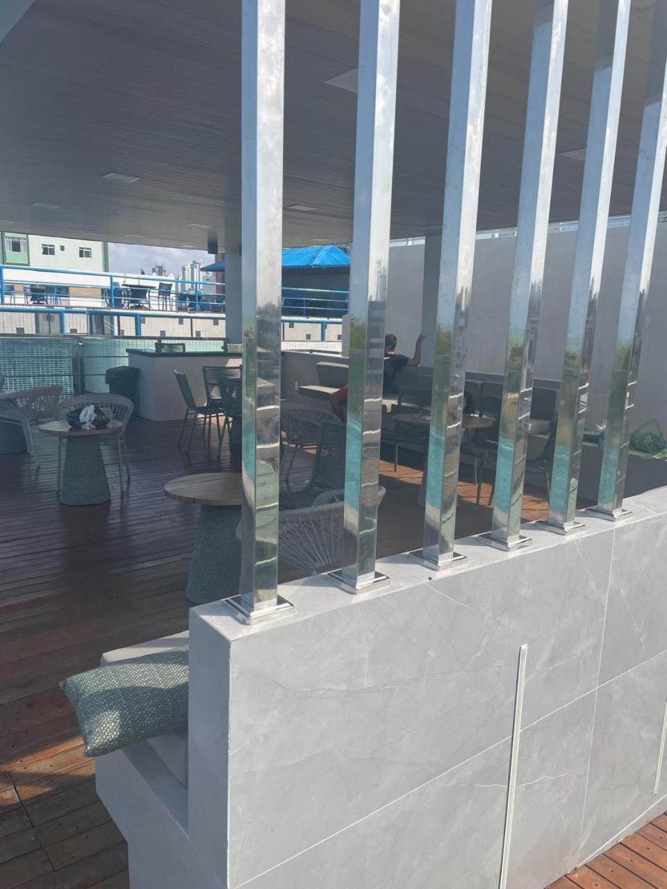 Israel Tambau- Apto Luxuoso- Em Frente Ao Mar Com Varanda João Pessoa Zewnętrze zdjęcie
